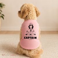 I'm The Captain Here Doggie Tank thumb 2