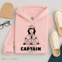 I'm The Captain Here Hoodie thumb 4
