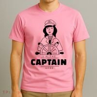 I'm The Captain Here T-Shirt thumb 3