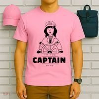 I'm The Captain Here T-Shirt thumb 6