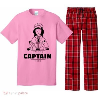 I'm The Captain Here Pajama Set