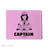 I'm The Captain Here Mousepad thumb 0