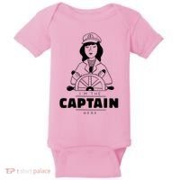 I'm The Captain Here Baby Bodysuit thumb 0