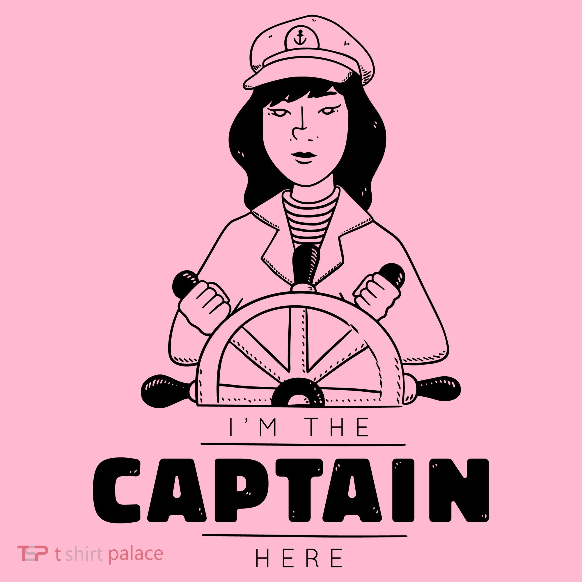 I'm The Captain Here Toddler Hoodie