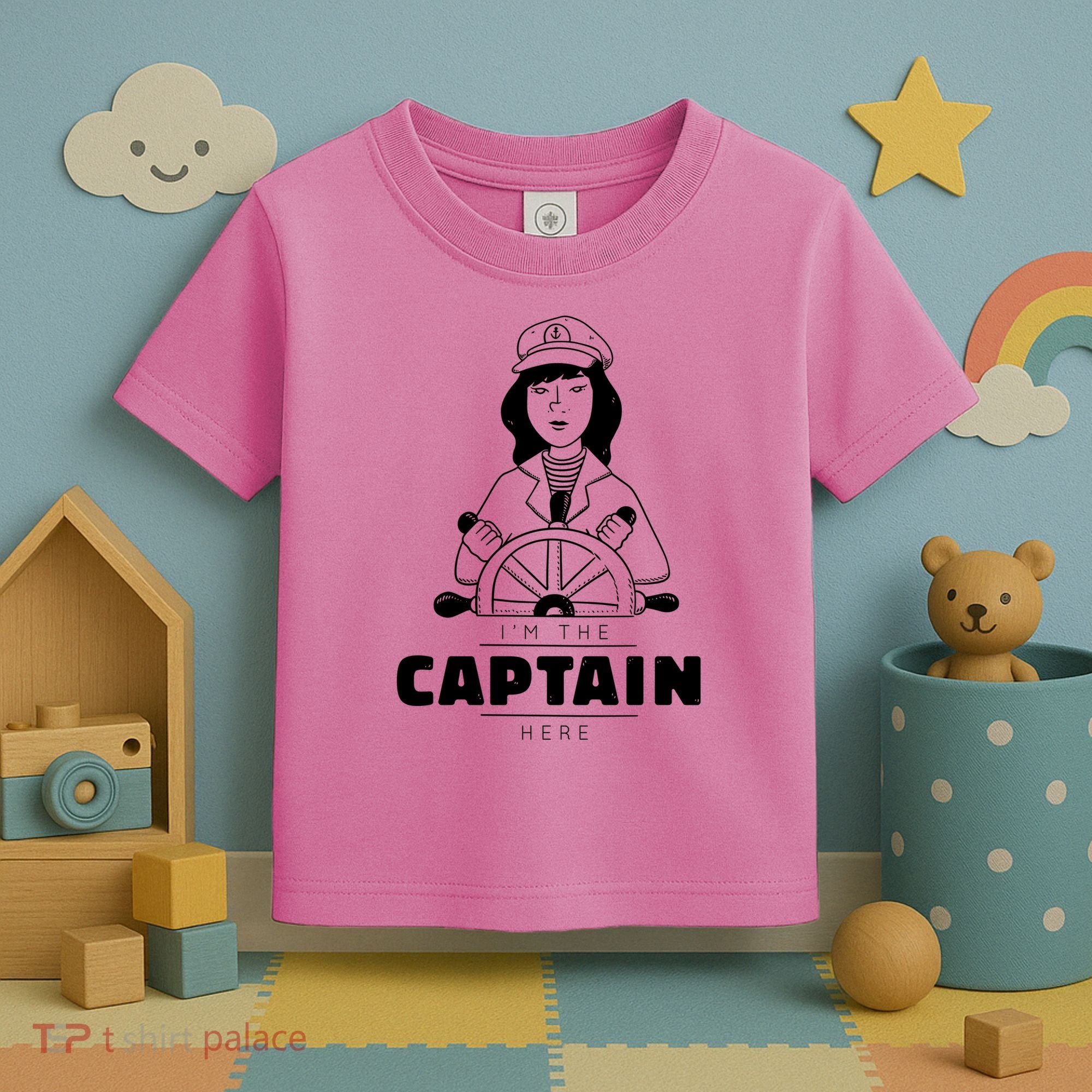 I'm The Captain Here Toddler T-Shirt