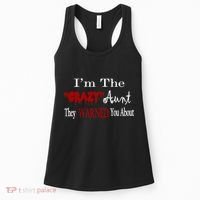 I'm The Crazy Aunt They Warned You About Women's Tank Top thumb 0