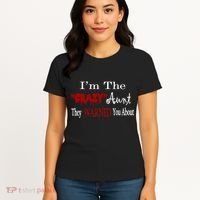 I'm The Crazy Aunt They Warned You About Women's T-Shirt thumb 4