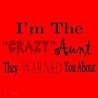 I'm The Crazy Aunt They Warned You About Santa Hat thumb 1