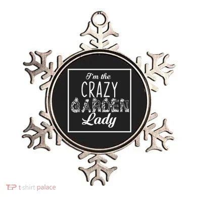 I'm The Crazy Garden Lady Ornament
