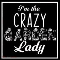 I'm The Crazy Garden Lady Ornament thumb 1