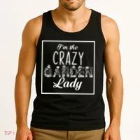 I'm The Crazy Garden Lady Tank Top thumb 3