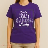 I'm The Crazy Garden Lady T-Shirt thumb 4