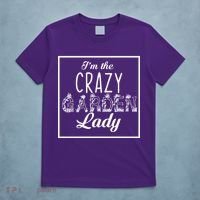 I'm The Crazy Garden Lady T-Shirt thumb 5