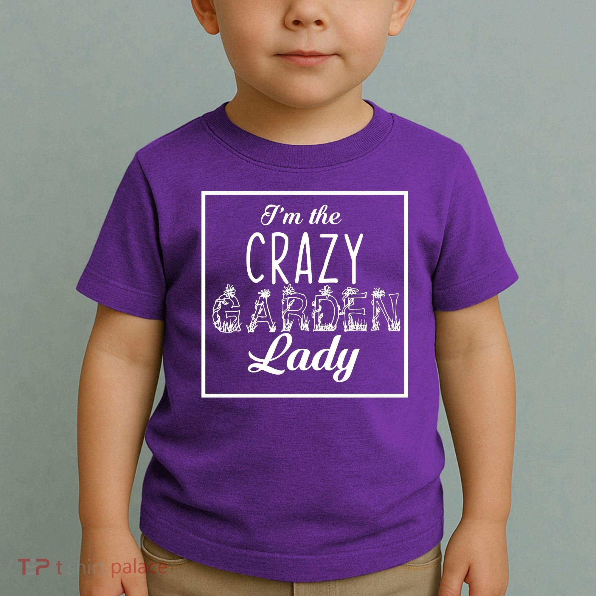 I'm The Crazy Garden Lady Toddler T-Shirt