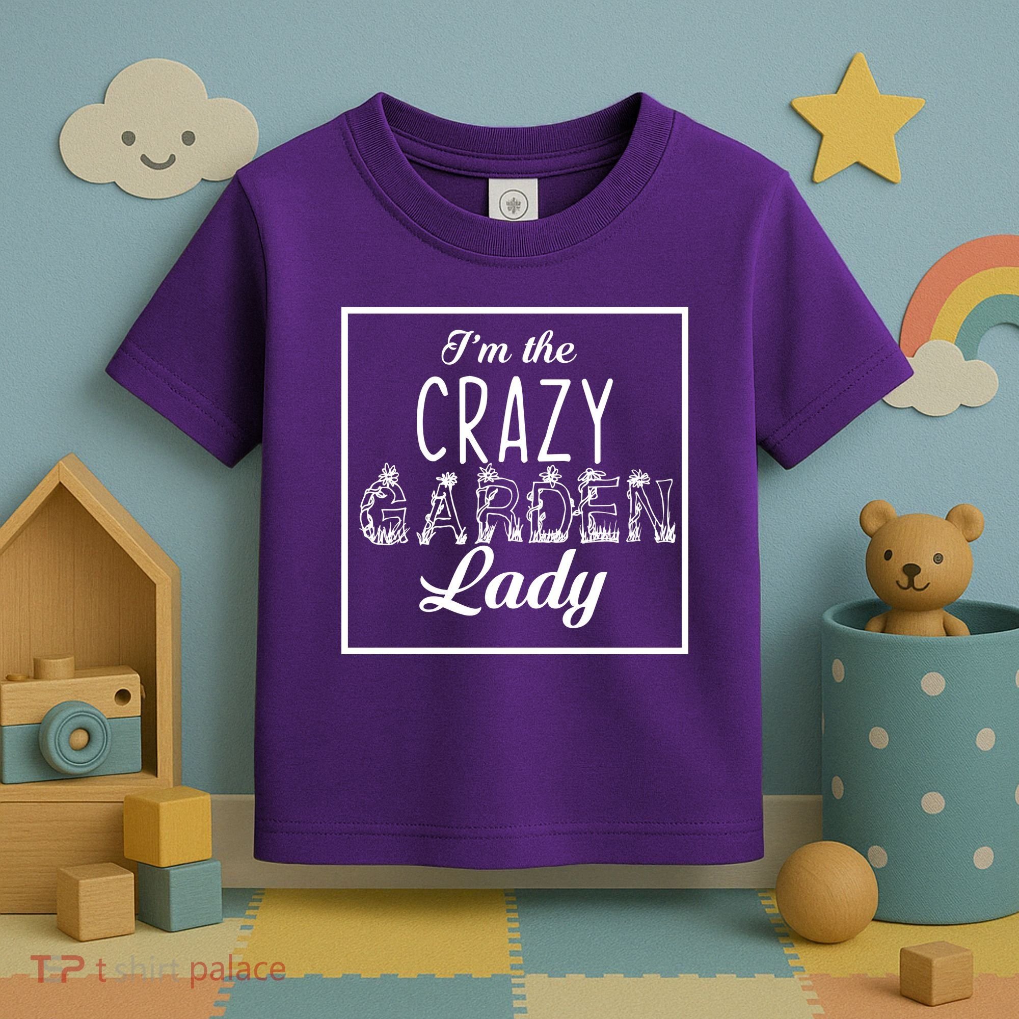 I'm The Crazy Garden Lady Toddler T-Shirt