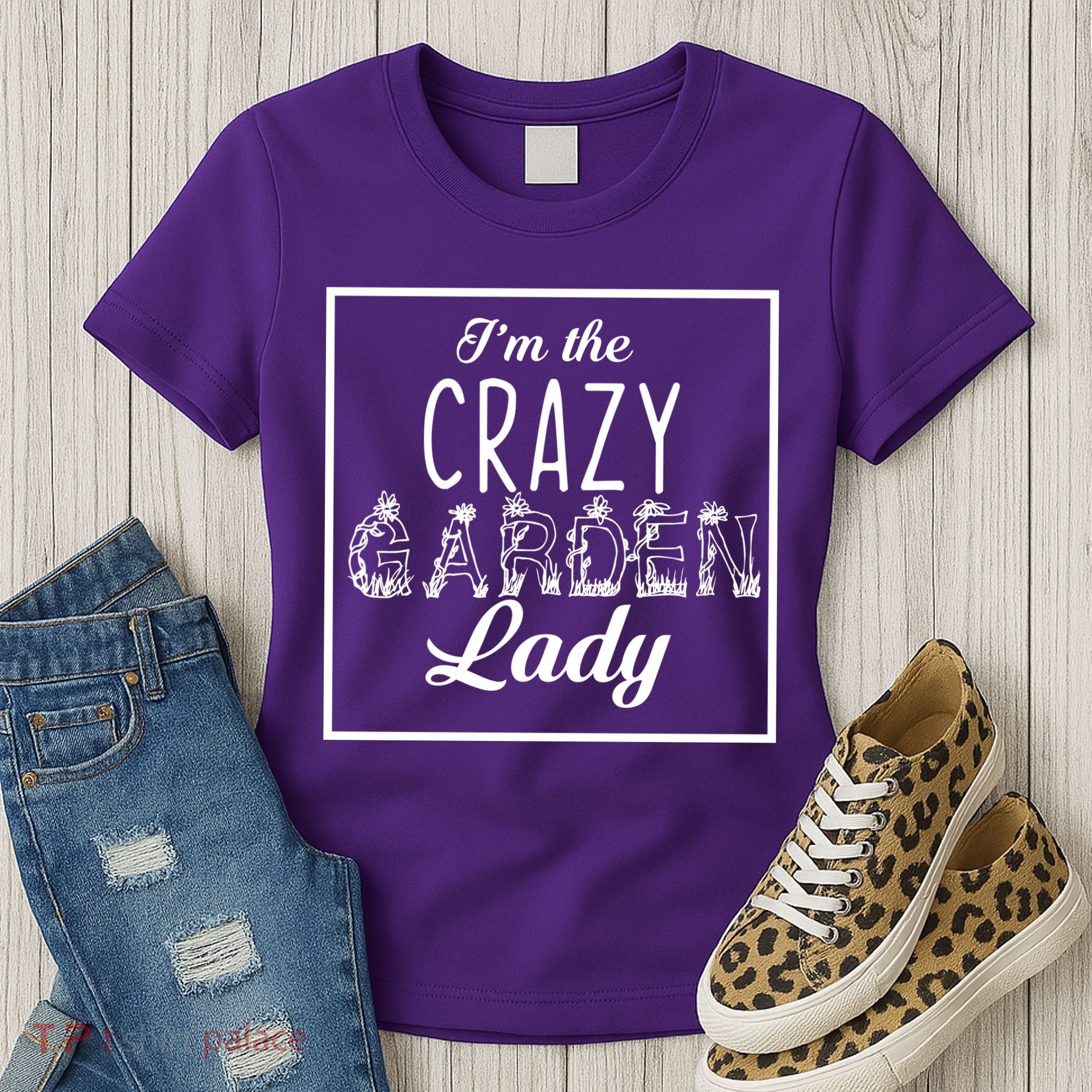 I'm The Crazy Garden Lady Women's T-Shirt