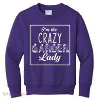 I'm The Crazy Garden Lady Kids Sweatshirt thumb 0