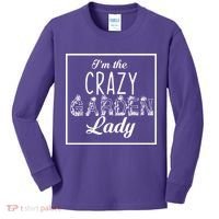 I'm The Crazy Garden Lady Kids Long Sleeve Shirt thumb 0