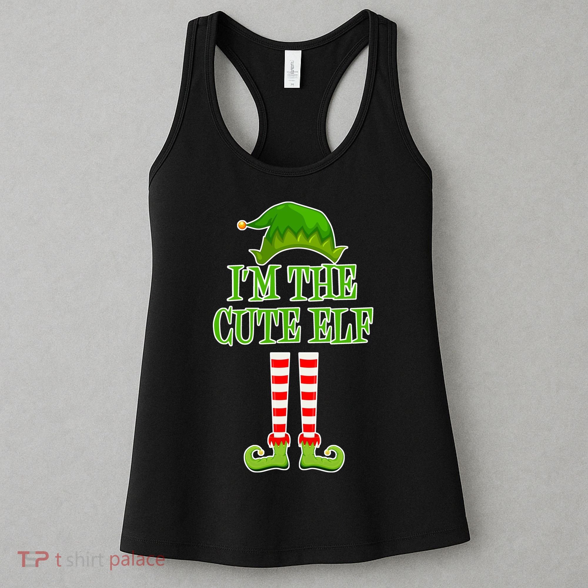 I'm The Cute Elf Matching Family Christmas Women's Tank Top