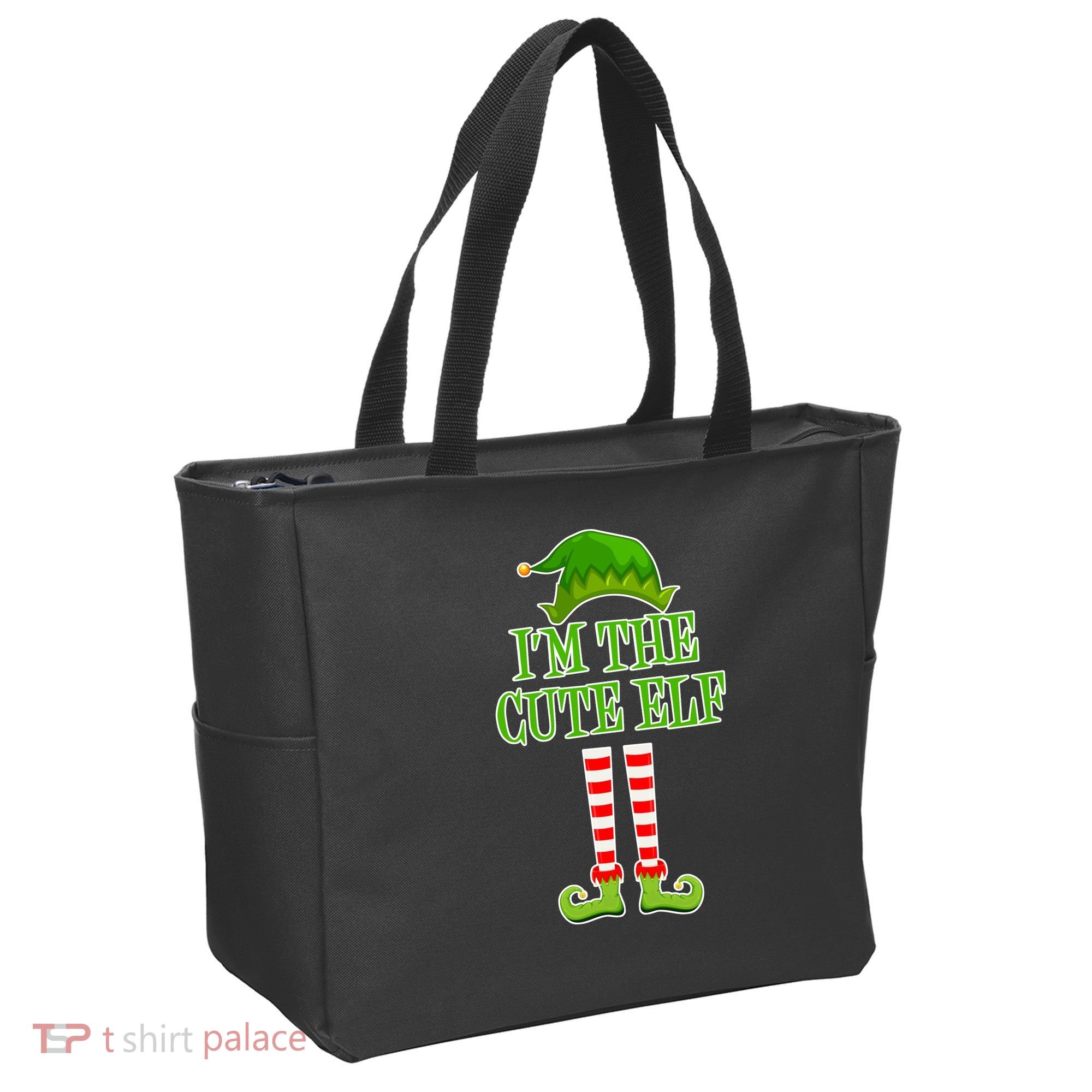 I'm The Cute Elf Matching Family Christmas Tote Bag