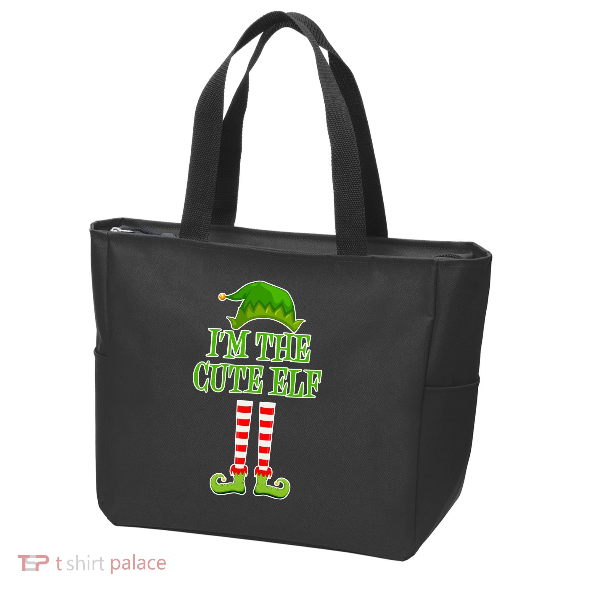 I'm The Cute Elf Matching Family Christmas Tote Bag