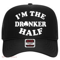 I'm The Drunker Half Irish Shamrock St. Patrick's Day Hat thumb 0