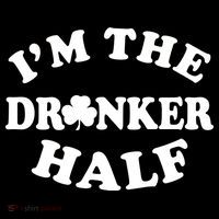 I'm The Drunker Half Irish Shamrock St. Patrick's Day Tank Top thumb 6