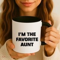 I'm the Favorite Aunt Coffee Mug thumb 3