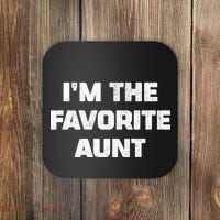 I'm the Favorite Aunt Coaster thumb 0