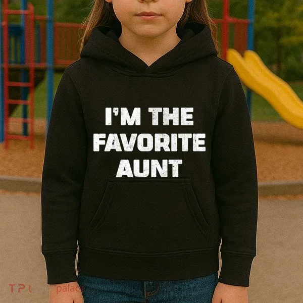 I'm the Favorite Aunt Kids Hoodie