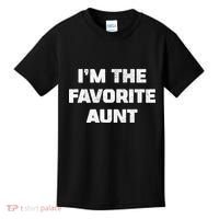 I'm the Favorite Aunt Kids T-Shirt thumb 0