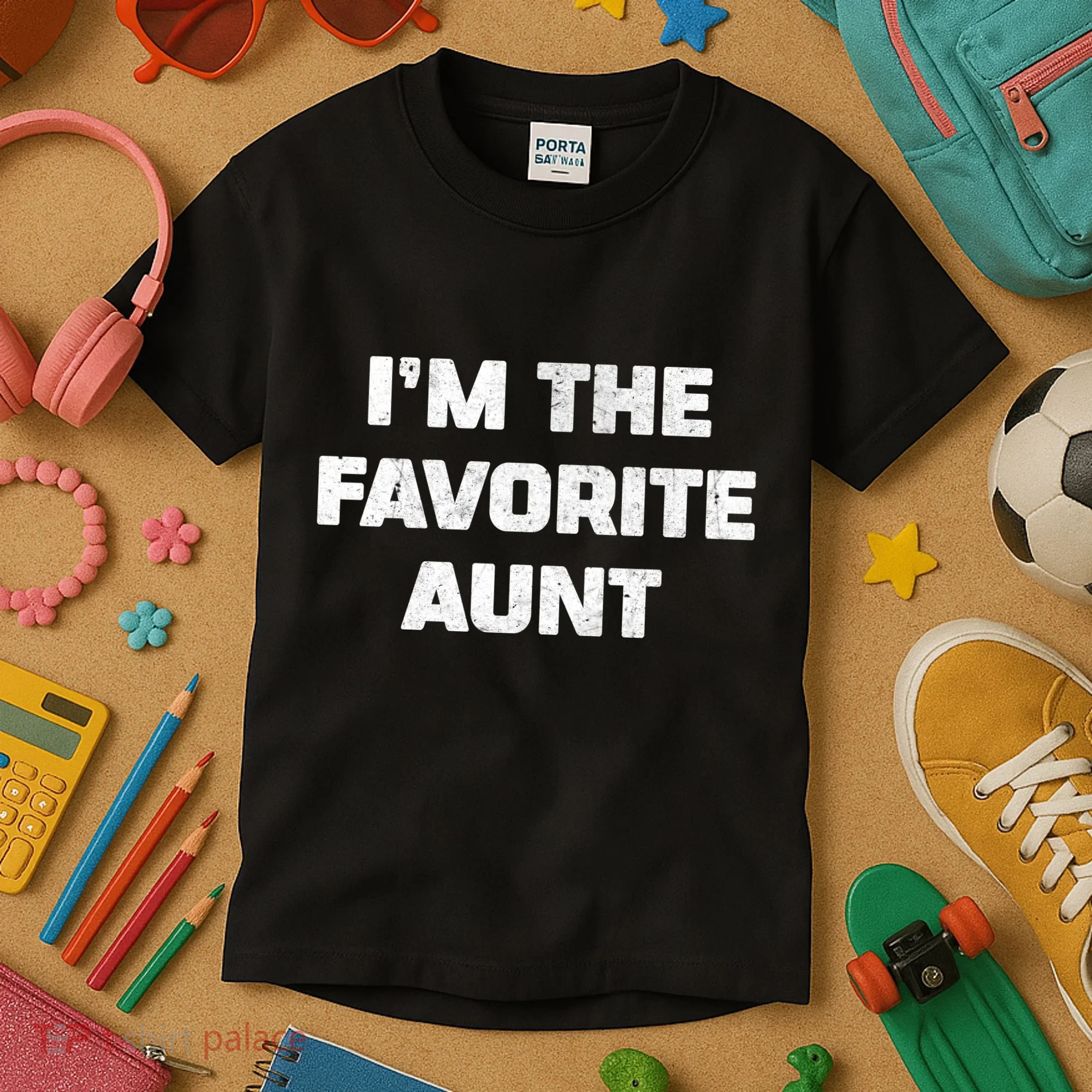 I'm the Favorite Aunt Kids T-Shirt