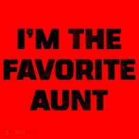 I'm the Favorite Aunt Santa Hat thumb 1