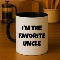 I'm The Favorite Uncle Coffee Mug thumb 4
