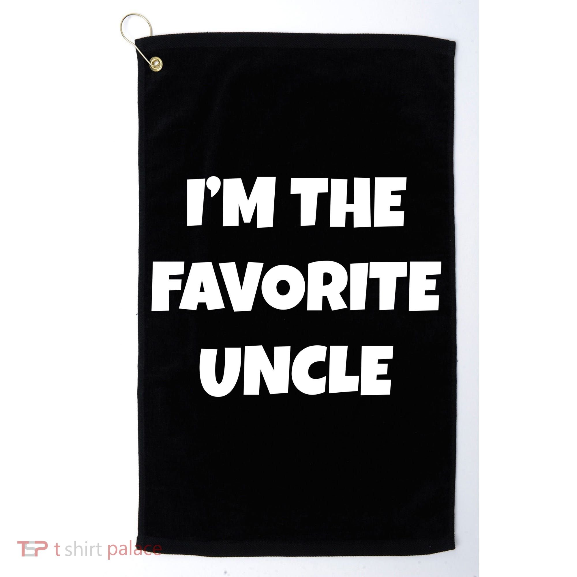 I'm The Favorite Uncle Golf Towel