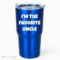 I'm The Favorite Uncle Tumbler thumb 0