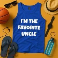 I'm The Favorite Uncle Tank Top thumb 4