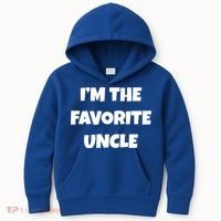 I'm The Favorite Uncle Kids Hoodie thumb 0
