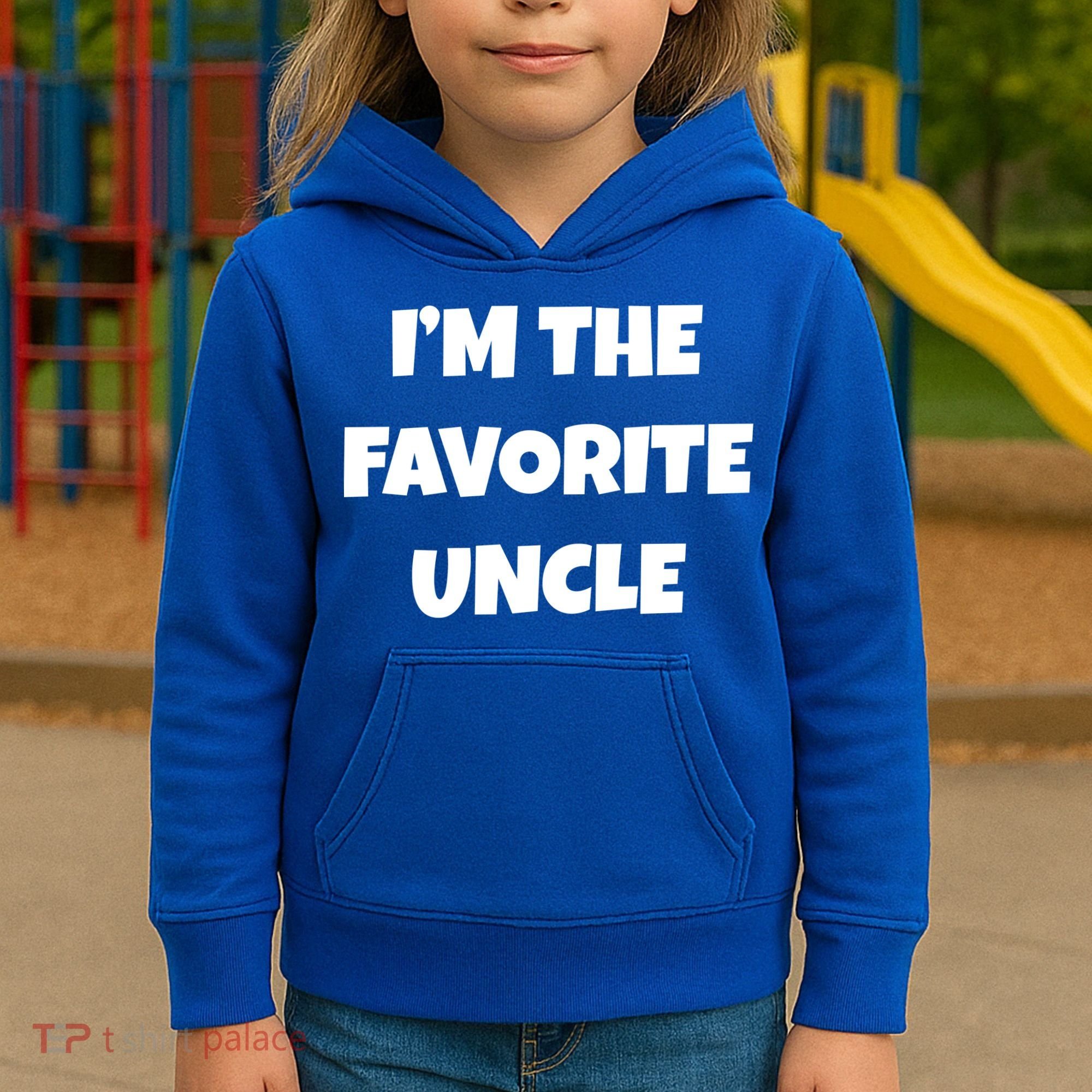 I'm The Favorite Uncle Kids Hoodie