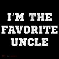 I'm The Favorite Uncle Funny Distressed Backpack thumb 2