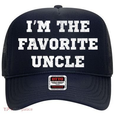 I'm The Favorite Uncle Funny Distressed Hat