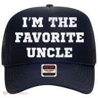 I'm The Favorite Uncle Funny Distressed Hat thumb 0