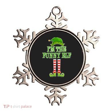 I'm The Funny Elf Matching Family Christmas Ornament