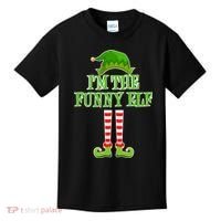 I'm The Funny Elf Matching Family Christmas Kids T-Shirt thumb 0