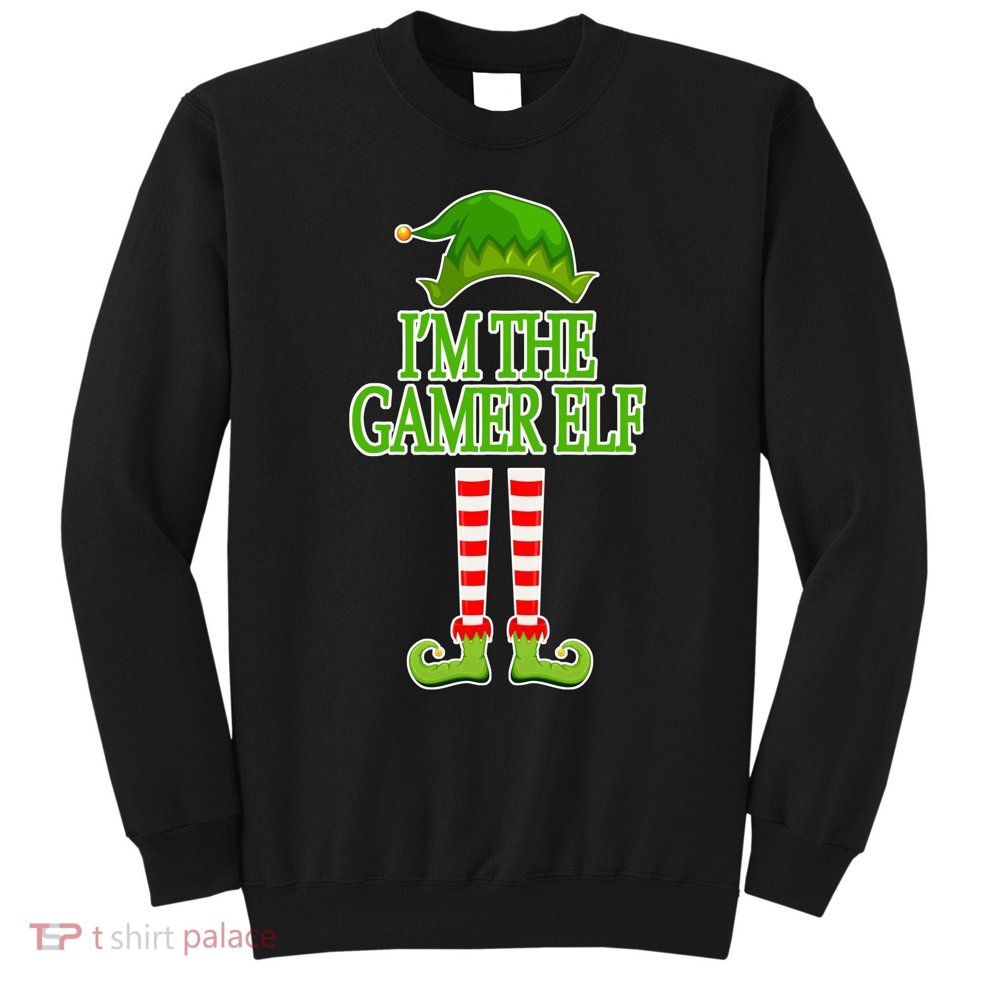 I'm The Gamer Elf Matching Family Christmas Sweatshirt