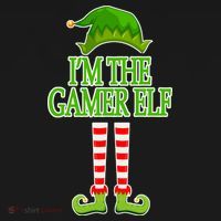 I'm The Gamer Elf Matching Family Christmas Sweatshirt thumb 3