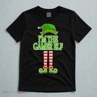 I'm The Gamer Elf Matching Family Christmas T-Shirt thumb 5