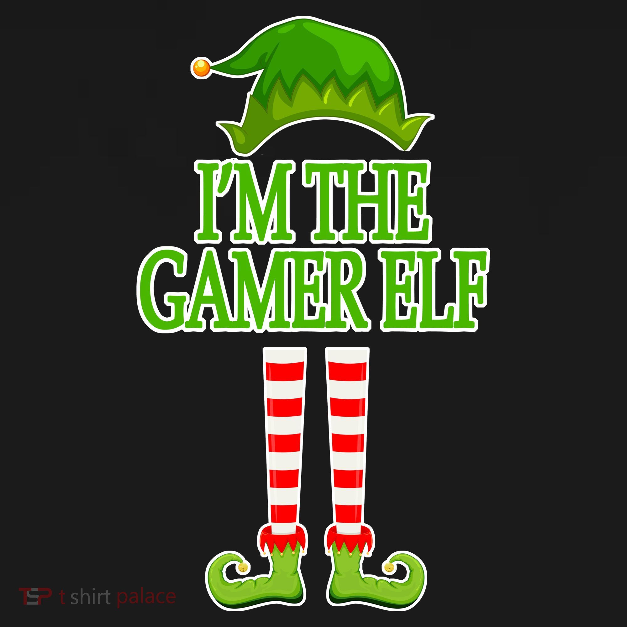 I'm The Gamer Elf Matching Family Christmas T-Shirt