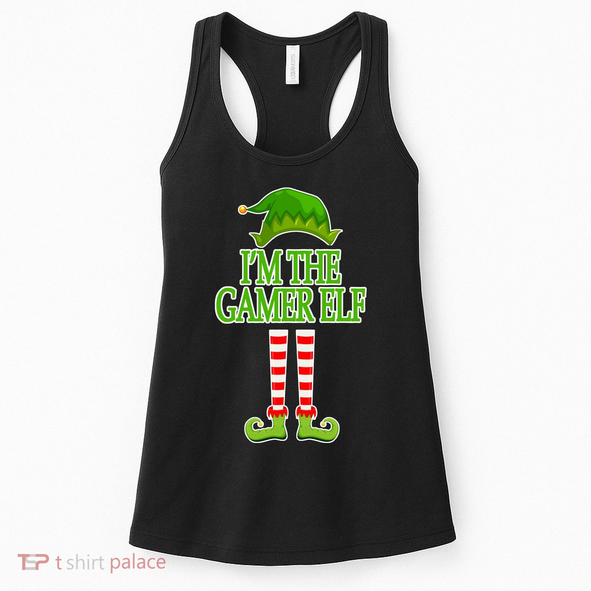 I'm The Gamer Elf Matching Family Christmas Women's Tank Top