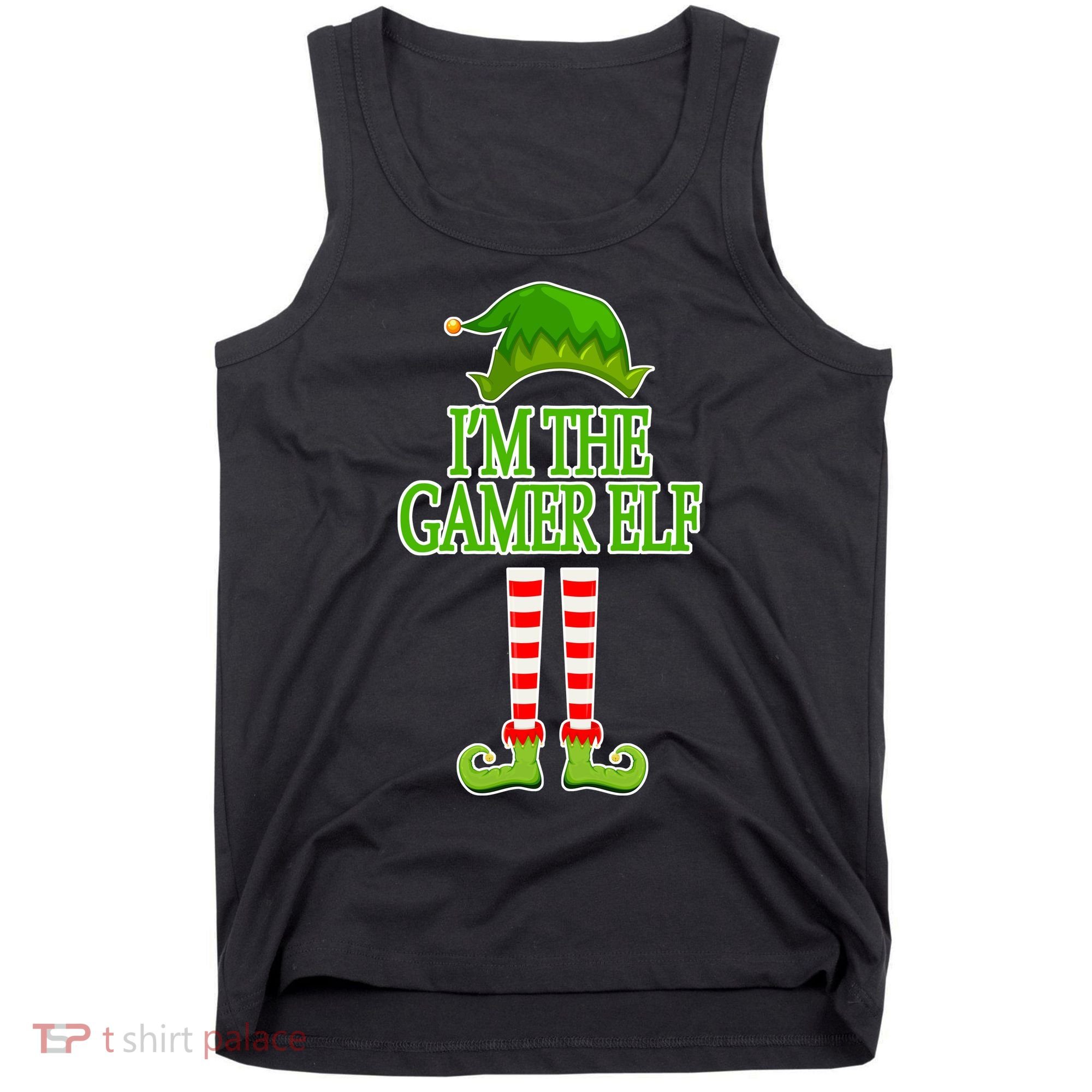 I'm The Gamer Elf Matching Family Christmas Tank Top
